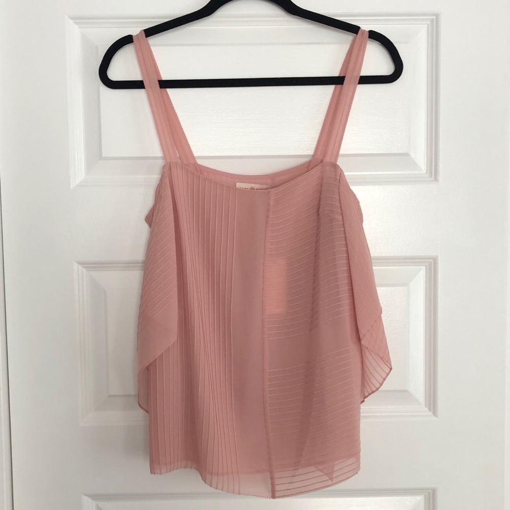 Tory Burch Chiffon Strappy Blouse